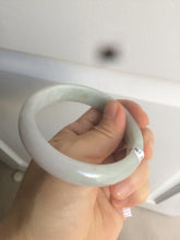 Load image into Gallery viewer, 56.5mm certified 100% natural Type A green purple jadeite jade bangle AM22-2821