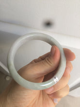 Load image into Gallery viewer, 56.5mm certified 100% natural Type A green purple jadeite jade bangle AM22-2821