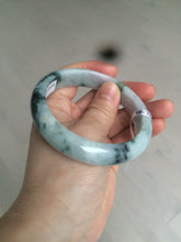Load image into Gallery viewer, 58.8mm Certified Type A 100% Natural light green/purple jadeite jade bangle Q98-1403