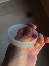 Load image into Gallery viewer, 53.5mm Certified Type A 100% Natural green purple thin jadeite jade bangle AQ50-2834