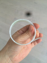 Load image into Gallery viewer, 53.5mm Certified Type A 100% Natural green purple thin jadeite jade bangle AQ50-2834