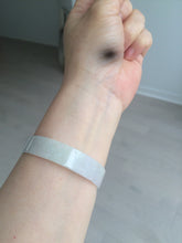 Load image into Gallery viewer, 53.5mm Certified Type A 100% Natural green purple thin jadeite jade bangle AQ50-2834