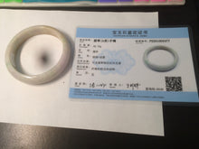 Load image into Gallery viewer, 56.5mm certified 100% natural Type A sunny green/brown/orange (Fu Lu Shou) jadeite jade bangle AC58-2477