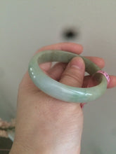 Load image into Gallery viewer, Certified 51.5 mm Type A 100% Natural green/yellow/brown oval Jadeite Jade bangle G67-7784