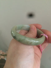 Load image into Gallery viewer, Certified 51.5 mm Type A 100% Natural green/yellow/brown oval Jadeite Jade bangle G67-7784