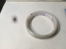 Load image into Gallery viewer, 51.5mm Certified Type A 100% Natural light purple/yellow/brown square Jadeite Jade bangle AC60-8067