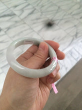 Load image into Gallery viewer, 52.6mm certified Type A 100% Natural white/brown Jadeite Jade bangle AB53-0005