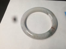 Load image into Gallery viewer, 57.5mm Certified Type A 100% Natural light green/purple/red Jadeite Jade bangle AC62-0052