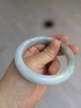 Load image into Gallery viewer, 57.5mm Certified Type A 100% Natural light green/purple/red Jadeite Jade bangle AC62-0052