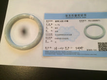 Load image into Gallery viewer, 58mm certified 100% natural green/white/red round cut jadeite jade bangle L125-9571 卖了