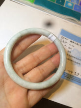 Load image into Gallery viewer, 58mm certified 100% natural green/white/red round cut jadeite jade bangle L125-9571 卖了