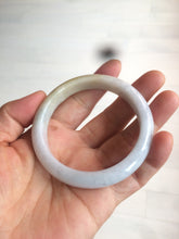 Load image into Gallery viewer, 54mm 100% natural Type A yellow/white jadeite jade bangle Z107