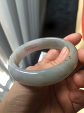 Load image into Gallery viewer, Sale! Certified 57.5mm Type A 100% Natural light green/purple Jadeite Jade bangle N20-7911