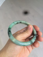 Load image into Gallery viewer, 58mm Certified Type A 100% Natural green/yellow Jadeite Jade bangle AS49-5045