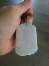 Load image into Gallery viewer, 100% Natural light green/yellow/ Jadeite Jade blessed safe and sound pendant Add on item!