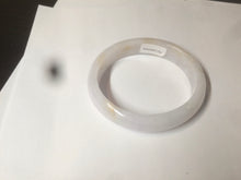 Load image into Gallery viewer, 48mm Type A 100% Natural sunny green/purple/yellow oval Jadeite Jade bangle W82-7916