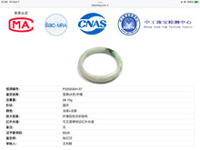 Load image into Gallery viewer, 49mm Certified Type A 100% Natural green purple oval Jadeite Jade bangle AM6-4137