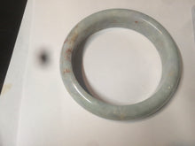 Load image into Gallery viewer, 58.8mm certified 100% natural Type A  green/blue/purple/brown jadeite jade bangle W83-9905