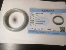 Load image into Gallery viewer, 58.8mm certified 100% natural Type A  green/blue/purple/brown jadeite jade bangle W83-9905