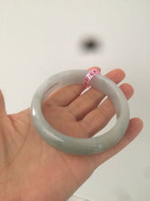 Load image into Gallery viewer, Sale! Certified 57.5mm Type A 100% Natural light green/purple Jadeite Jade bangle N20-7911
