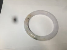 Load image into Gallery viewer, 53.6mm 100% natural Type A light green/red/purple (FU LU SHOU, 福禄寿) jadeite jade bangle W84-4031
