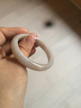 Load image into Gallery viewer, 48mm Certified Type A 100% Natural icy watery light green/yellow/purple oval Jadeite Jade bangle AM28-5091