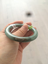 Load image into Gallery viewer, 50.2mm Certified Type A 100% Natural dark green Jadeite Jade bangle U66-4122