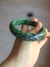 Load image into Gallery viewer, 61mm 100% natural green/red/black Epidote (红绿宝)bangle CB60-1