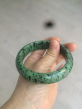 Load image into Gallery viewer, 61mm 100% natural green/red/black Epidote (红绿宝)bangle CB60-1