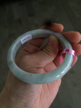 Load image into Gallery viewer, 56mm certified Type A 100% Natural green Jadeite Jade bangle A5-5933