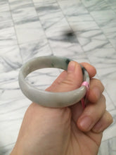 Load image into Gallery viewer, 52.7mm certified Type A 100% Natural green Jadeite Jade bangle W55-3908