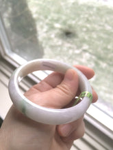 Load image into Gallery viewer, 54mm certificated Type A 100% Natural green/yellow/purple Jadeite Jade bangle AD22-8066