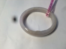 Load image into Gallery viewer, 48mm Certified Type A 100% Natural icy watery light green/yellow/purple oval Jadeite Jade bangle AM28-5091