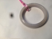 Load image into Gallery viewer, 48mm Certified Type A 100% Natural icy watery light green/yellow/purple oval Jadeite Jade bangle AM28-5091