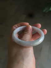 Load image into Gallery viewer, 53.7mm Certified Type A 100% Natural green/purple Jadeite Jade bangle AT25-1371