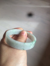 Load image into Gallery viewer, 51.7mm Certified type A 100% Natural sunny green Jadeite Jade bangle AM32-7276