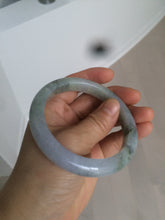 Load image into Gallery viewer, Reserved!. Please don't order. Thanks. 58.6mm certified type A 100% Natural green/purple/gray Jadeite Jade bangle G108-3543