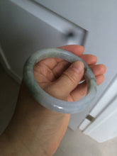 Load image into Gallery viewer, Reserved!. Please don't order. Thanks. 58.6mm certified type A 100% Natural green/purple/gray Jadeite Jade bangle G108-3543