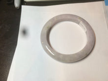 Load image into Gallery viewer, 55.6mm Certified type A 100% Natural light green/purple/white Jadeite bangle AT24-1368