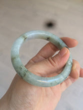 Load image into Gallery viewer, 54.5mm 100% natural certified green/purple jadeite jade bangle AM39-3535