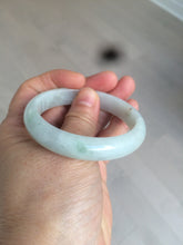 Load image into Gallery viewer, 52.2mm Certified 100% natural Type A light green jadeite jade bangle Y119-0485