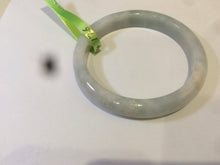 Load image into Gallery viewer, 56.6mm type A 100% Natural white/light green/yellow jadeite jade bangle AC18