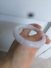 Load image into Gallery viewer, 53.5mm certified 100% natural Type A green/purple jadeite jade bangle AQ57-5347