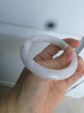 Load image into Gallery viewer, 53.5mm certified 100% natural Type A green/purple jadeite jade bangle AQ57-5347