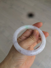 Load image into Gallery viewer, 53.5mm certified 100% natural Type A green/purple jadeite jade bangle AQ57-5347