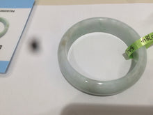 Load image into Gallery viewer, 50.5mm Certified Type A 100% Natural light green Jadeite Jade bangle AB46-0784