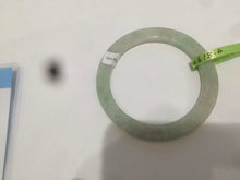 Load image into Gallery viewer, 53mm Certified Type A 100% Natural green thin Jadeite Jade bangle AB49-1453