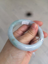 Load image into Gallery viewer, 53.5mm 100% natural Type A green/yellow/purple jadeite jade bangle AS31-0528