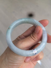 Load image into Gallery viewer, 53.5mm 100% natural Type A green/yellow/purple jadeite jade bangle AS31-0528