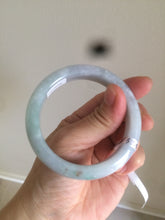 Load image into Gallery viewer, 53.5mm 100% natural Type A green/yellow/purple jadeite jade bangle AS31-0528